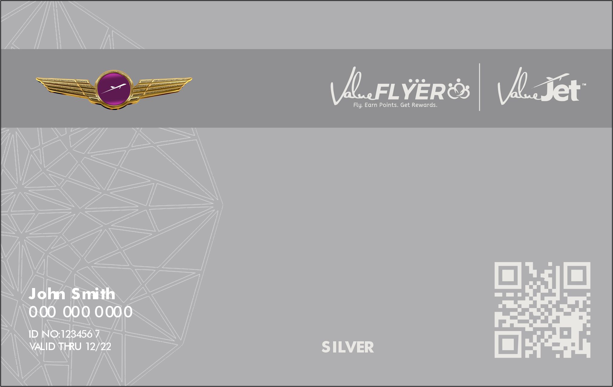 value flyer silver card